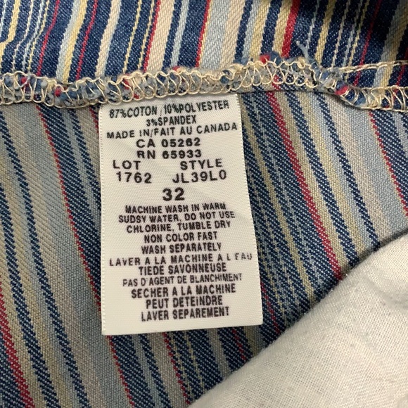 Stripes jeans stretchy - Picture 7 of 9